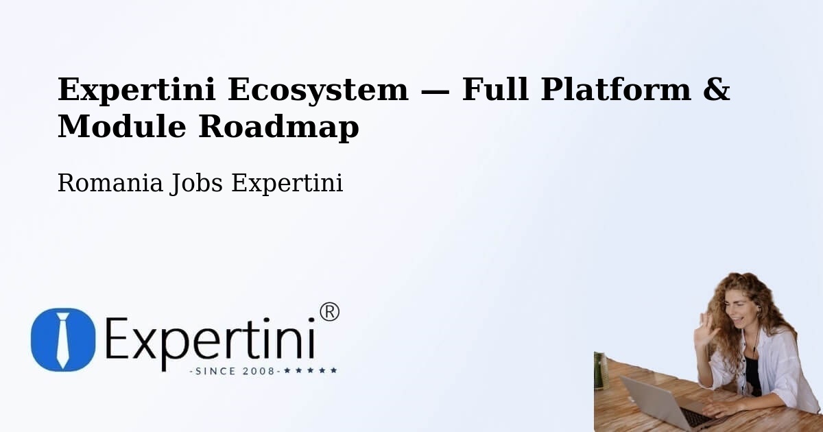 Expertini Ecosystem — Full Platform & Module Roadmap – Lăpuş